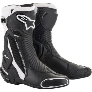 ALPINESTARS SMX PLUS V2 BLACK WHITE BOOTS 41 - Maat - Laars