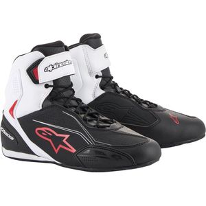 Alpinestars Faster-3 Black White Red Shoes Laars