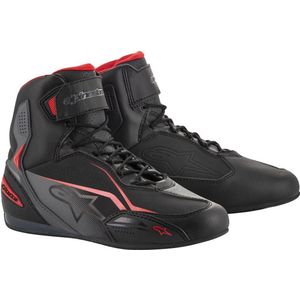 Alpinestars Faster-3 Motorschoen zwart/grijs/rood