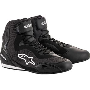 ALPINESTARS FASTER-3 BLACK RIDEKNIT SHOES 10 - Maat - Laars