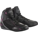Alpinestars Stella Faster-3 Black Dark Gray Fuchsia Drystar Shoes 6 5 Laars