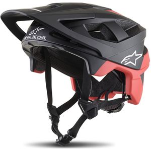 alpinestars vector pro atom matte helm red  black
