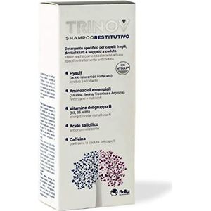 Trinov Restitutieshampoo, reinigingsmiddel voor broos, ontstoken en uitvallend haar, fles van 200 ml