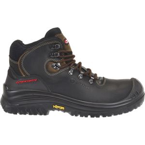 Sixton Peak - Stelvio - Veiligheidsschoen - Zwart - Leer - S3