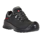 Sixton Peak - Badia - Werkschoen - Zwart - Nubuck Leer - Composiet Veiligheidsneus