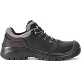 Sixton Peak - Badia - Werkschoen - Zwart - Nubuck Leer - Composiet Veiligheidsneus