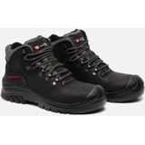 Sixton - Peak Corvara - Veiligheidsschoen - Zwart - Leren Bovenkant