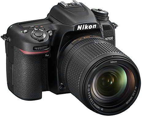 Nikon D7500 Digitale Spiegelreflexcamera - Zwart - CMOS-sensor
