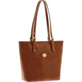 The Bridge Medium Schoudertas / Crossbodytas Dames - Leer - Story Donna - Bruin