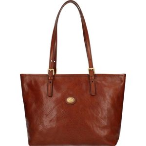 The Bridge Medium Schoudertas / Crossbodytas Dames - Leer - Story Donna - Bruin