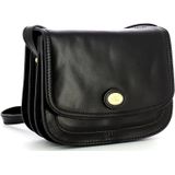 The Bridge Story Donna Schultertasche 24cm Schwarz/Gold