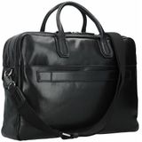 The Bridge Williamsburg aktetas leer 42 cm Laptop compartiment nero