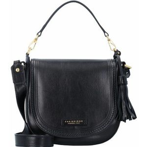 THE BRIDGE Leren Schoudertas Pearldistrict Crossover Bag Nero Zwart