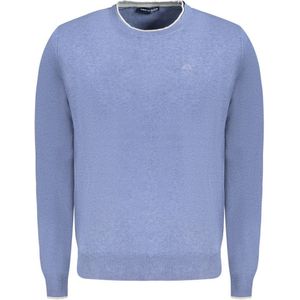 North Sails - Crew Neck Knit Sweater - Blauw - Lange Mouwen