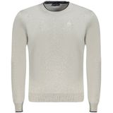 North Sails - Trui - Grijs - Katoen - Met Contrasterende Details