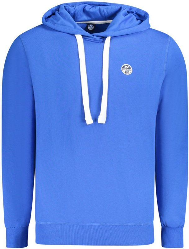 North Sails - Blauw - Hoodie - Katoen
