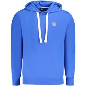 North Sails - Blauw Katoenen Hoodie - Heren