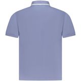 North Sails - Blauw Katoenen Poloshirt - Heren - Nautische Elegantie