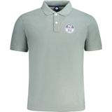 North Sails - Poloshirt - Groen - Katoen - Korte Mouwen
