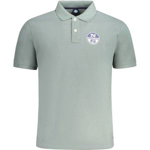 North Sails - Poloshirt - Groen - Katoen - Korte Mouwen