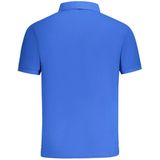 Polo Shirt - Blauw - Classic Fit - Korte Mouwen