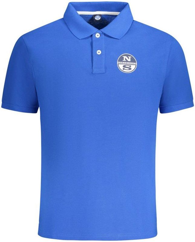 Polo Shirt - Blauw - Classic Fit - Korte Mouwen