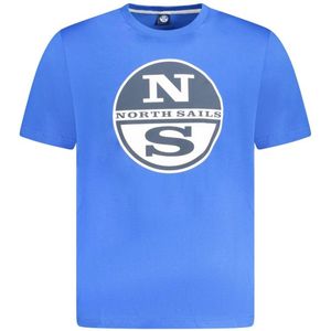 North Sails - T-shirt - Blauw - Katoen
