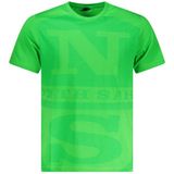 North Sails - T-shirt - Groen - 100% Katoen