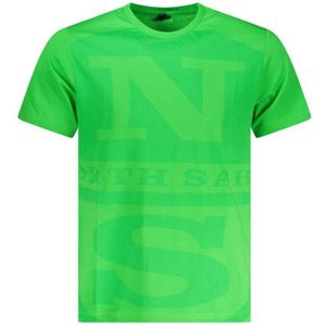 North Sails - T-shirt - Groen - 100% Katoen