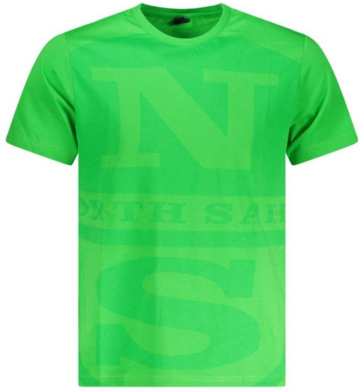 North Sails - T-shirt - Groen - 100% Katoen