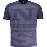 North Sails - T-shirt - Blauw - 100% Katoen
