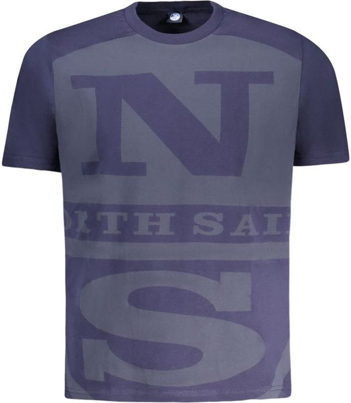 North Sails - T-shirt - Blauw - 100% Katoen