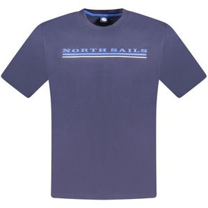 North Sails - T-shirt - Blauw - 100% Katoen