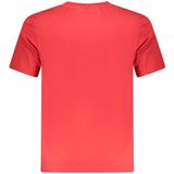 North Sails - Nautisch Heren T-shirt - Rood - Katoen