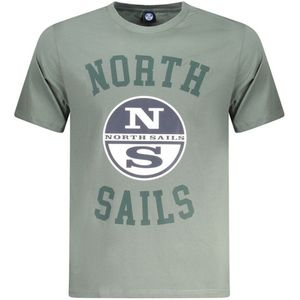 North Sails - T-shirt - Groen - 100% Katoen