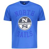 North Sails - TShirt Logo - Blauw - T-shirt
