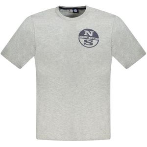 North Sails - Crew Neck T-Shirt - Grijs - Katoen