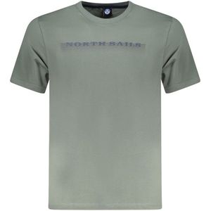 North Sails - Maritieme Geest - T-shirt - Groen - Katoen