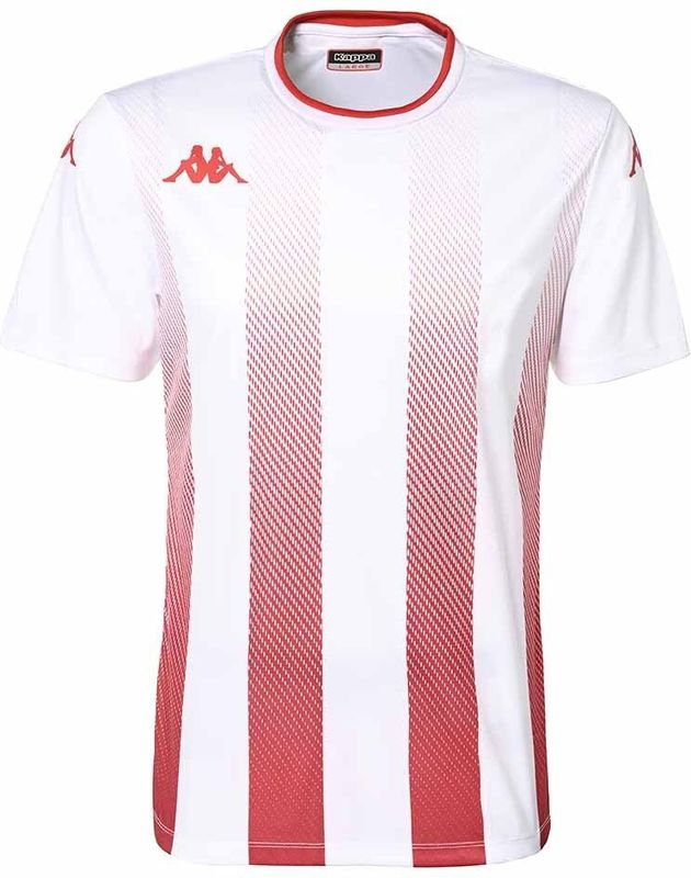 Kappa - Bugo - Sportshirt - Heren - 100% Polyester - Slim Fit - Korte Mouwen