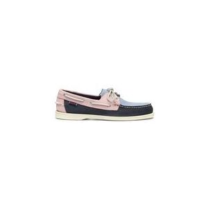 Sebago - Portland Archive - Bootschoenen - Navy Blue Soft Pink Soft Blue - Leer