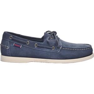 Sebago Men Portland Flesh Out Blue Navy-Schoenmaat 42