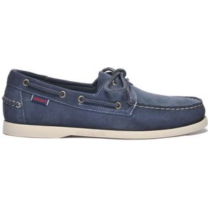 Sebago - Portland - Instappers - Blauw - Suède