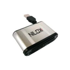 Nilox 10NXCR5100001 USB 2.0-drive, 16 x 64 x 38 mm, grijs