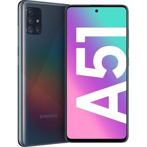 TIM - Galaxy A51 - Smartphone - Zwart - 107 GB - Dubbele SIM - 4G