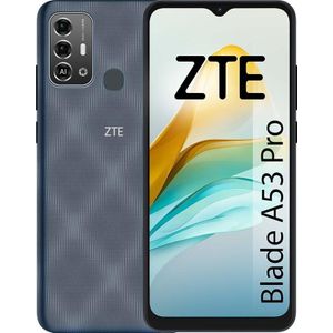 ZTE BLADE A53 PRO 4+4 8GB DYNAMIC RAM 64GB DS 4G MIDDERNACHTBLAUW OEM (64 GB, Middernachtblauw, 6.52", Hybride dubbele SIM, 4G), Smartphone, Blauw