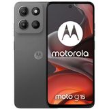 Motorola moto g15 17,1 cm (6.72") Dual SIM Android 15 4G USB Type-C 8 GB 128 GB 5200 mAh Grijs