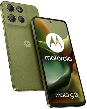 Motorola moto g15 17,1 cm (6.72") Dual SIM Android 15 4G USB Type-C 8 GB 128 GB 5200 mAh Groen