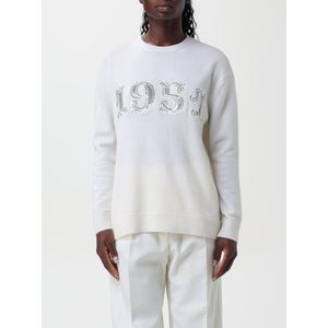 Max Mara - Witte Wollen Kasjmier Blend Trui - Dames