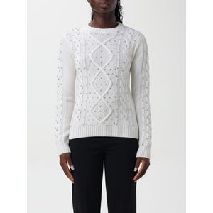 Max Mara, Dames, Truien, Wit, Maat: XS Wol,