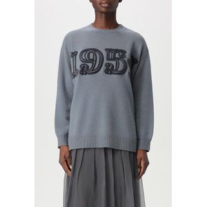 Max Mara, Dames, Truien, Grijs, Maat: XS Wol,
